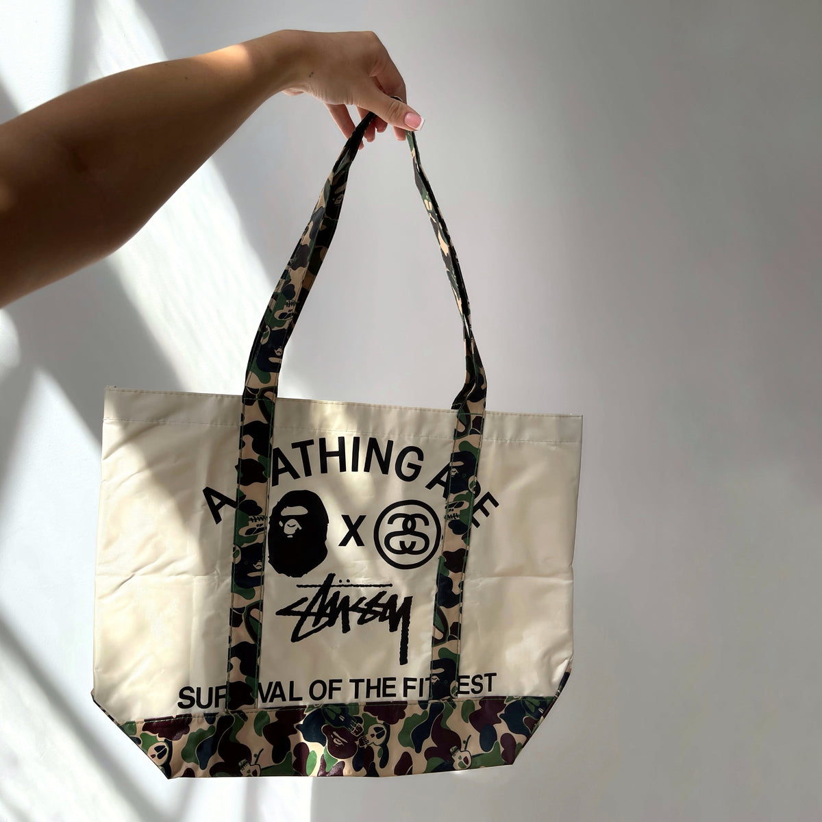 Stussy X Bape Bag Shopfran