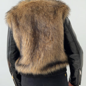 Diesel Fur Jacket (M)