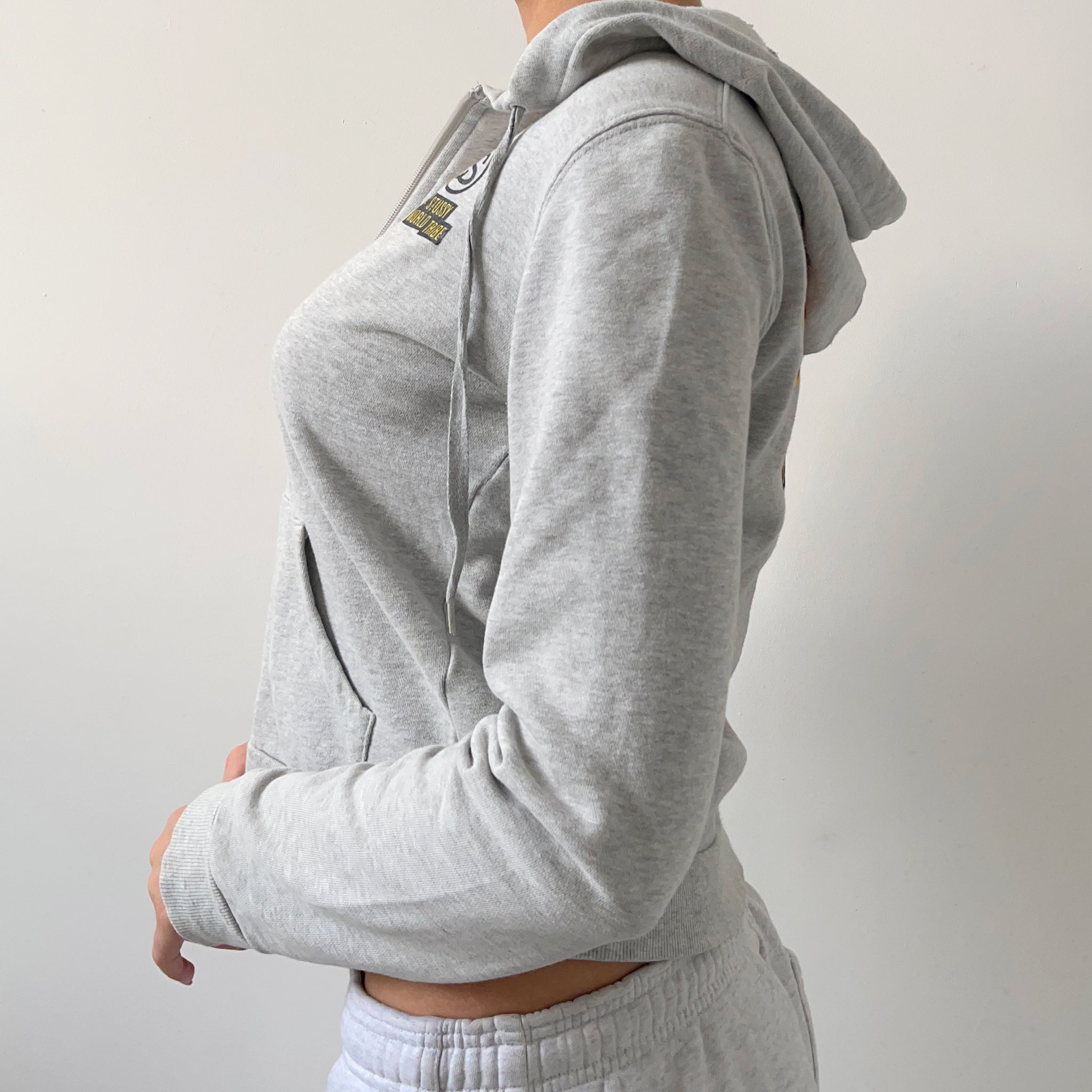 Stussy zip up hoodie (S)