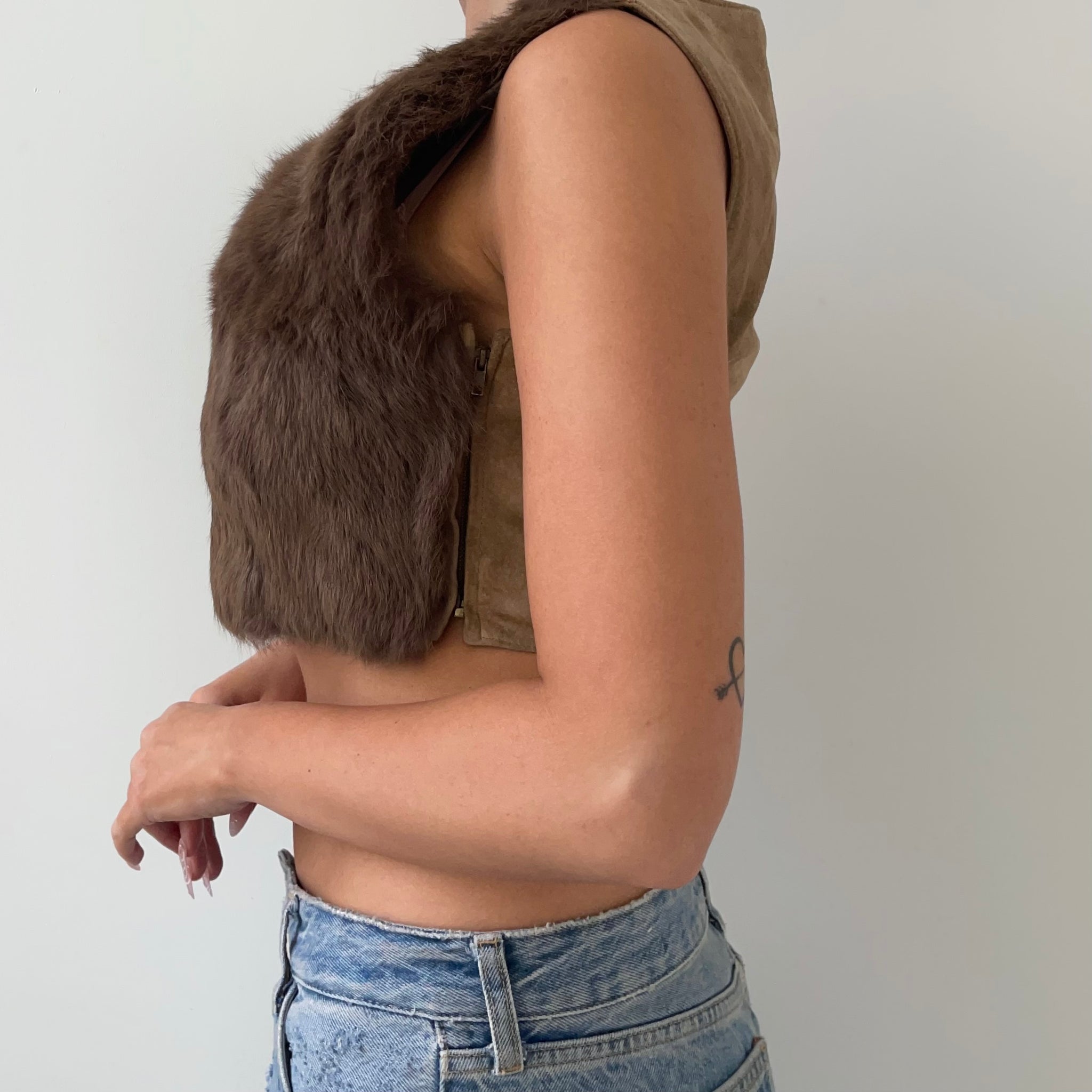 Real Fur Top (S)