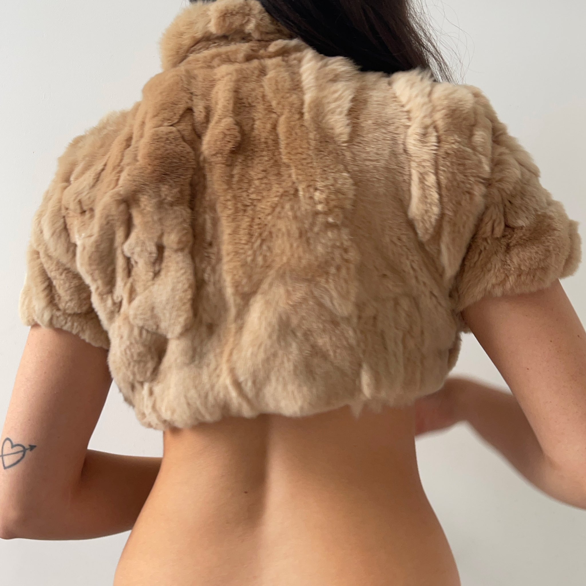 Real Fur Top (S)