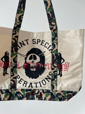 Stussy x Bape Tote bag