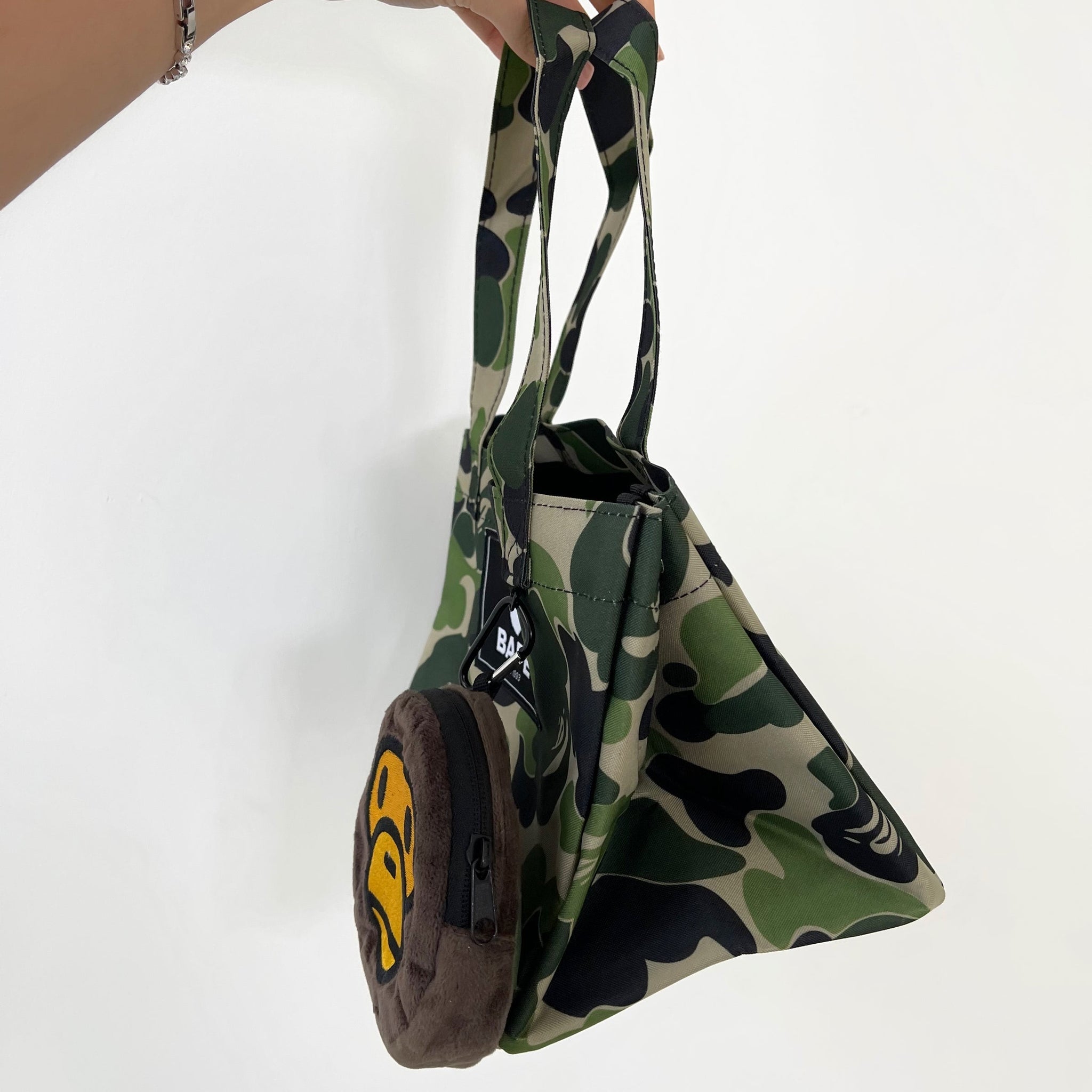 Bape 2 in 1 tote and foldable shopper