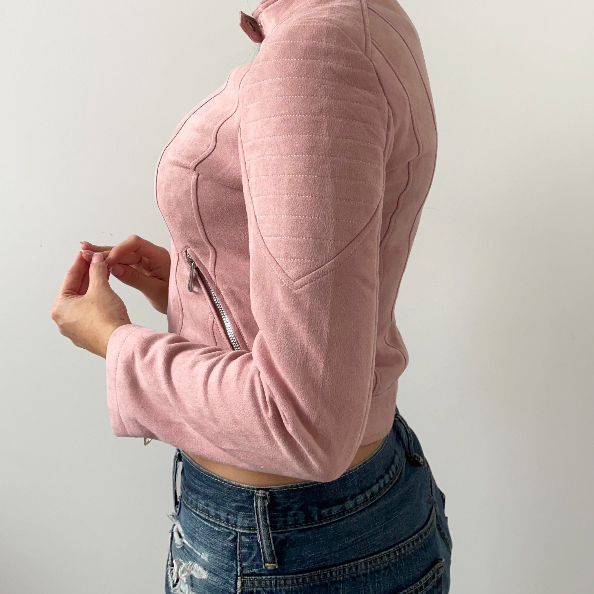 Faux Suede Jacket (S)
