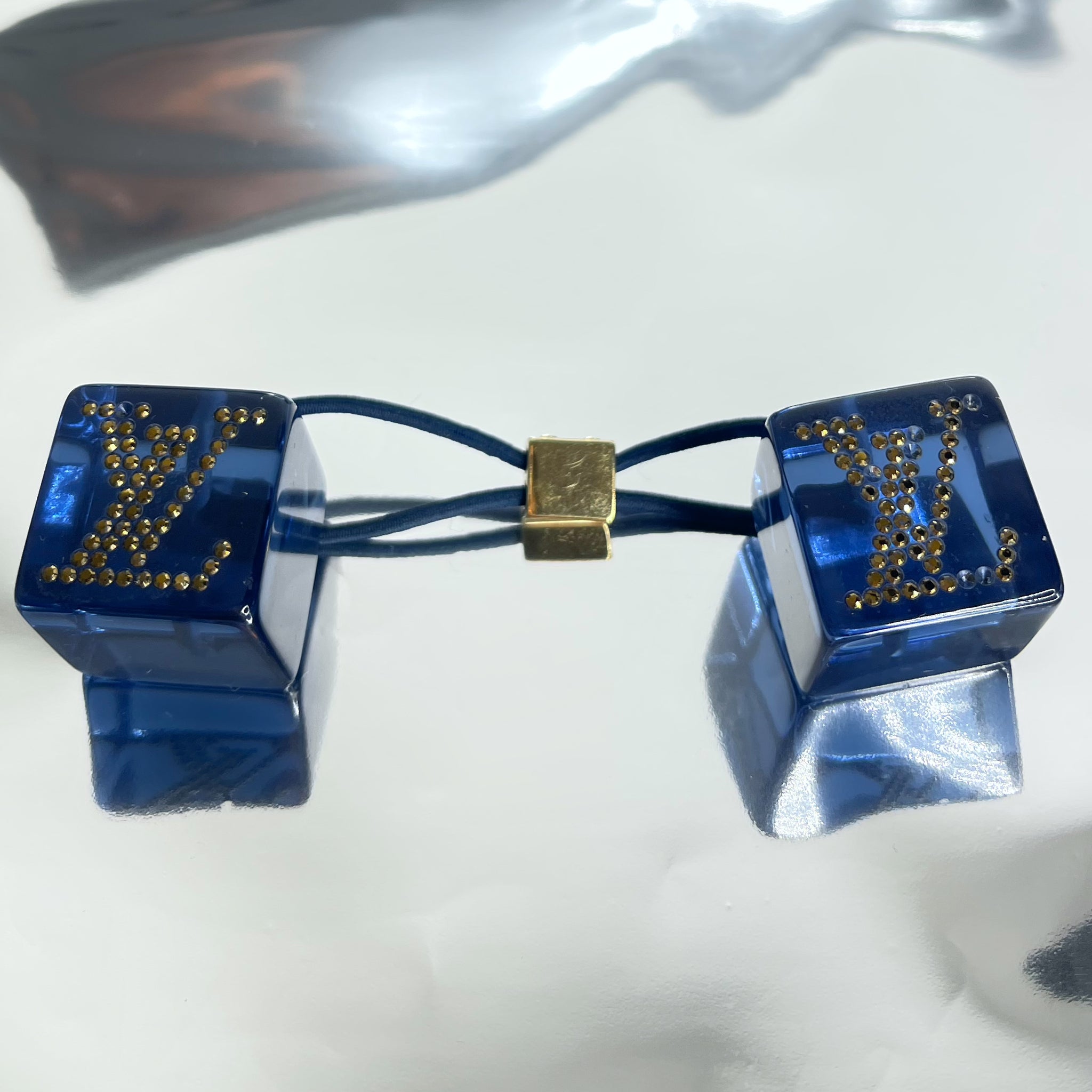 Louis Vuitton Cube Hair Tie
