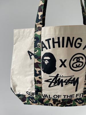 Stussy x Bape Tote bag