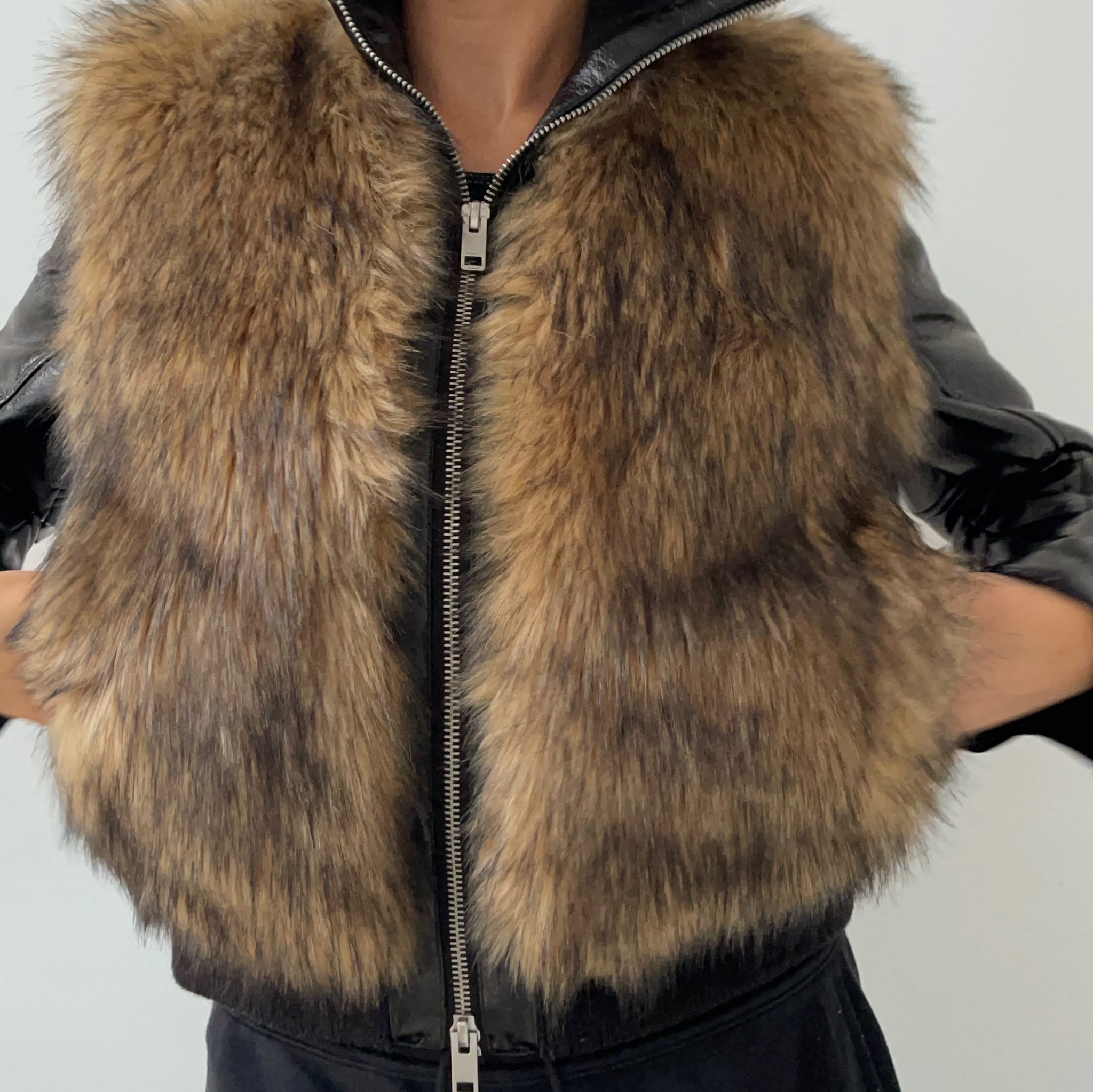 Diesel Fur Jacket (M)