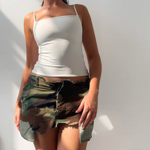Reworked Camo Skirt (W31-24)