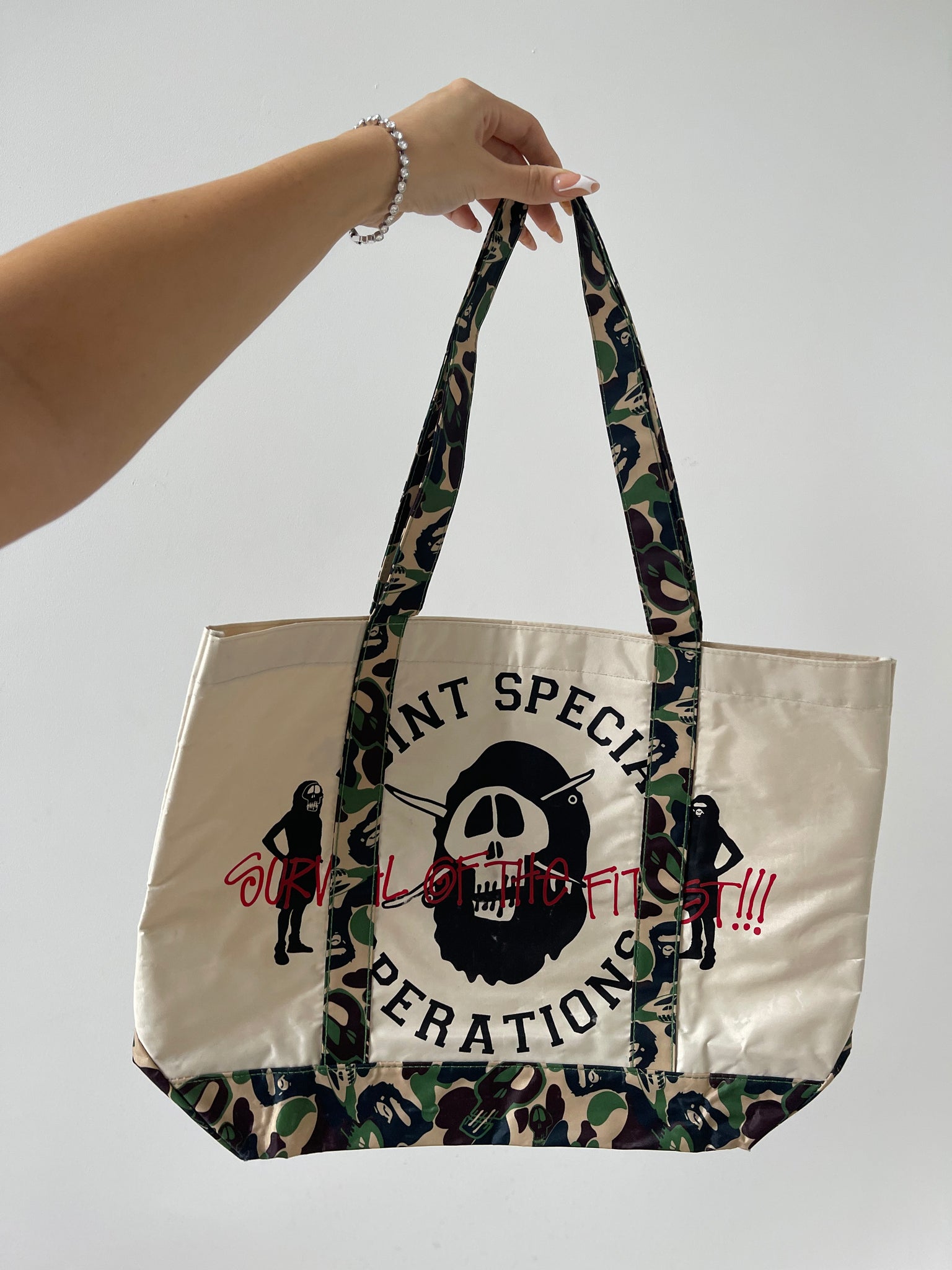 Stussy x Bape Tote bag