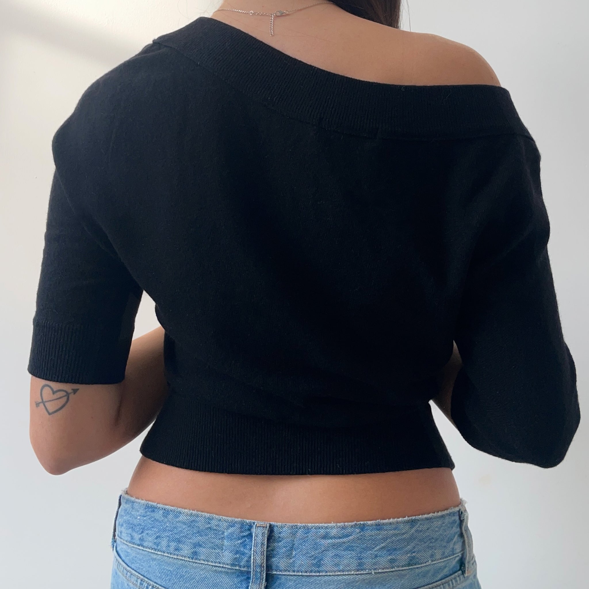 Burberry Off The Shoulder Jumper (38)