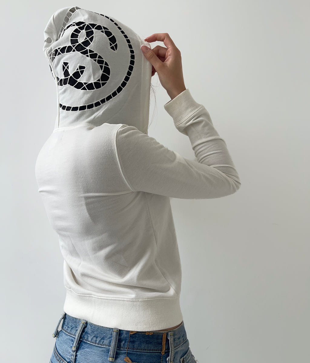 Stussy Zip Up Hoodie (M)