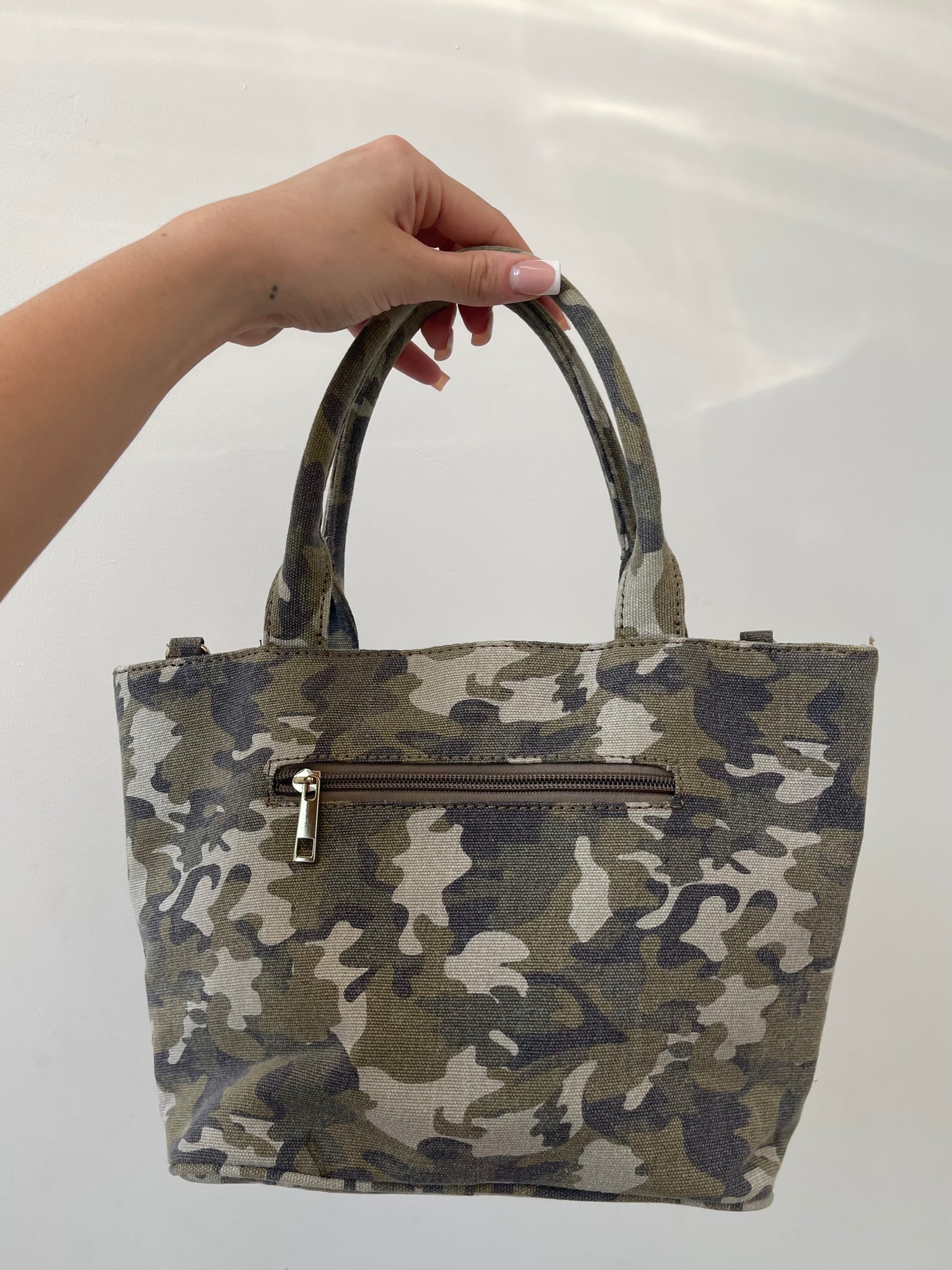 Camo Stud Bag