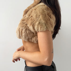 Real Fur Top (S)