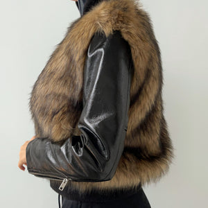 Diesel Fur Jacket (M)