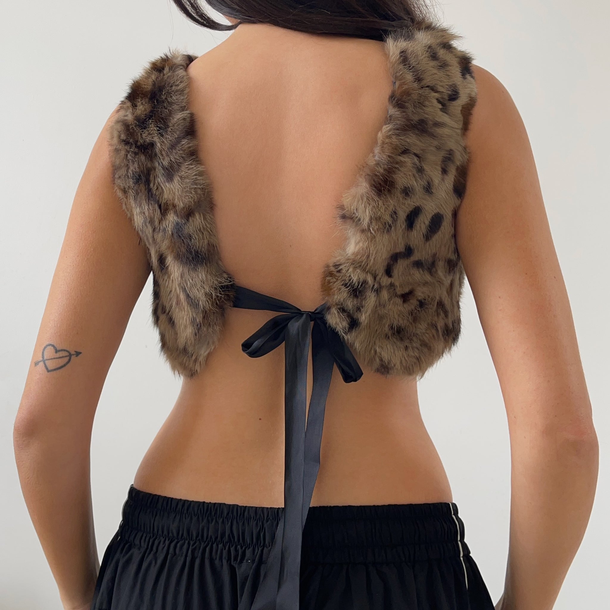 Real fur Top (XS)