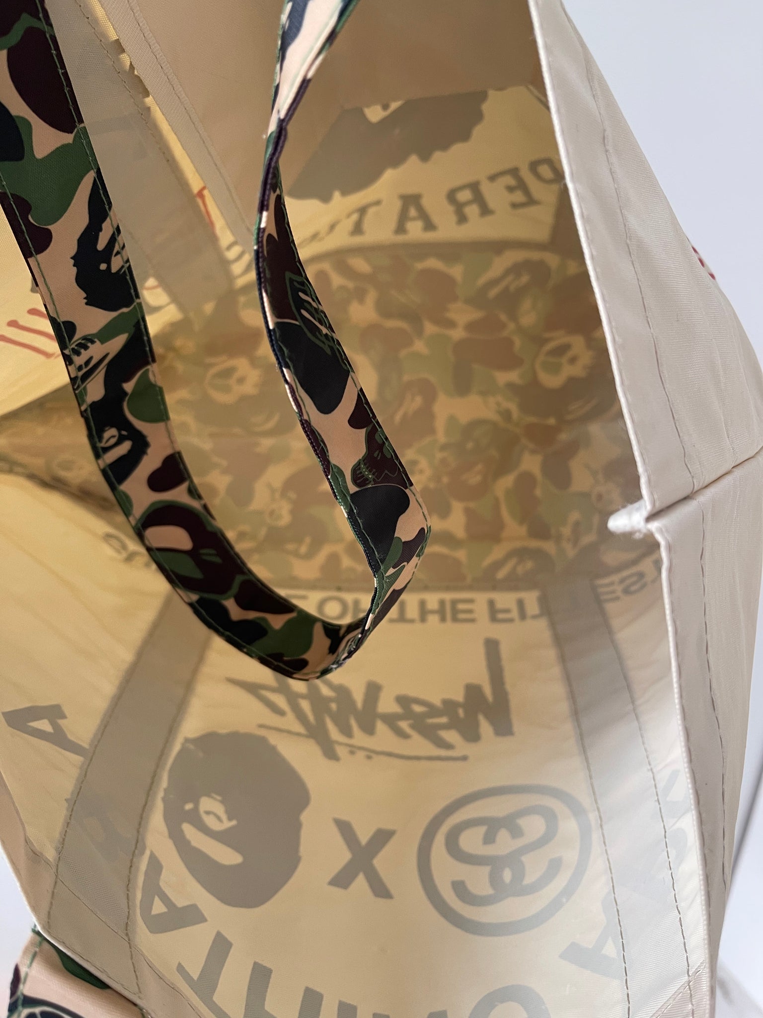 Stussy x Bape Tote bag