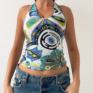 Pucci Halter Top (S)