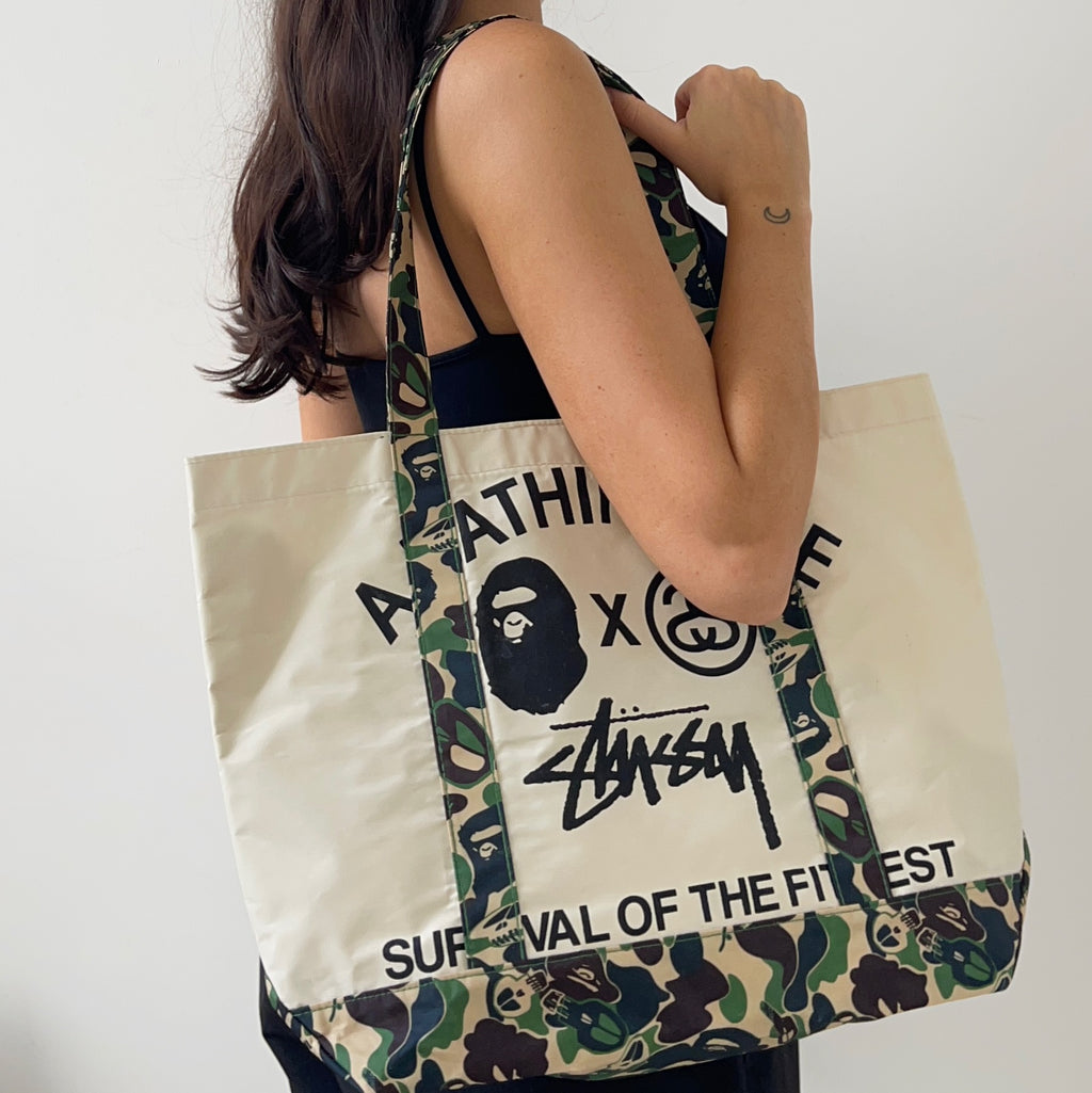 Stussy x Bape Tote