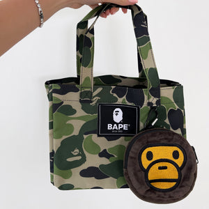 Bape 2 in 1 tote and foldable shopper