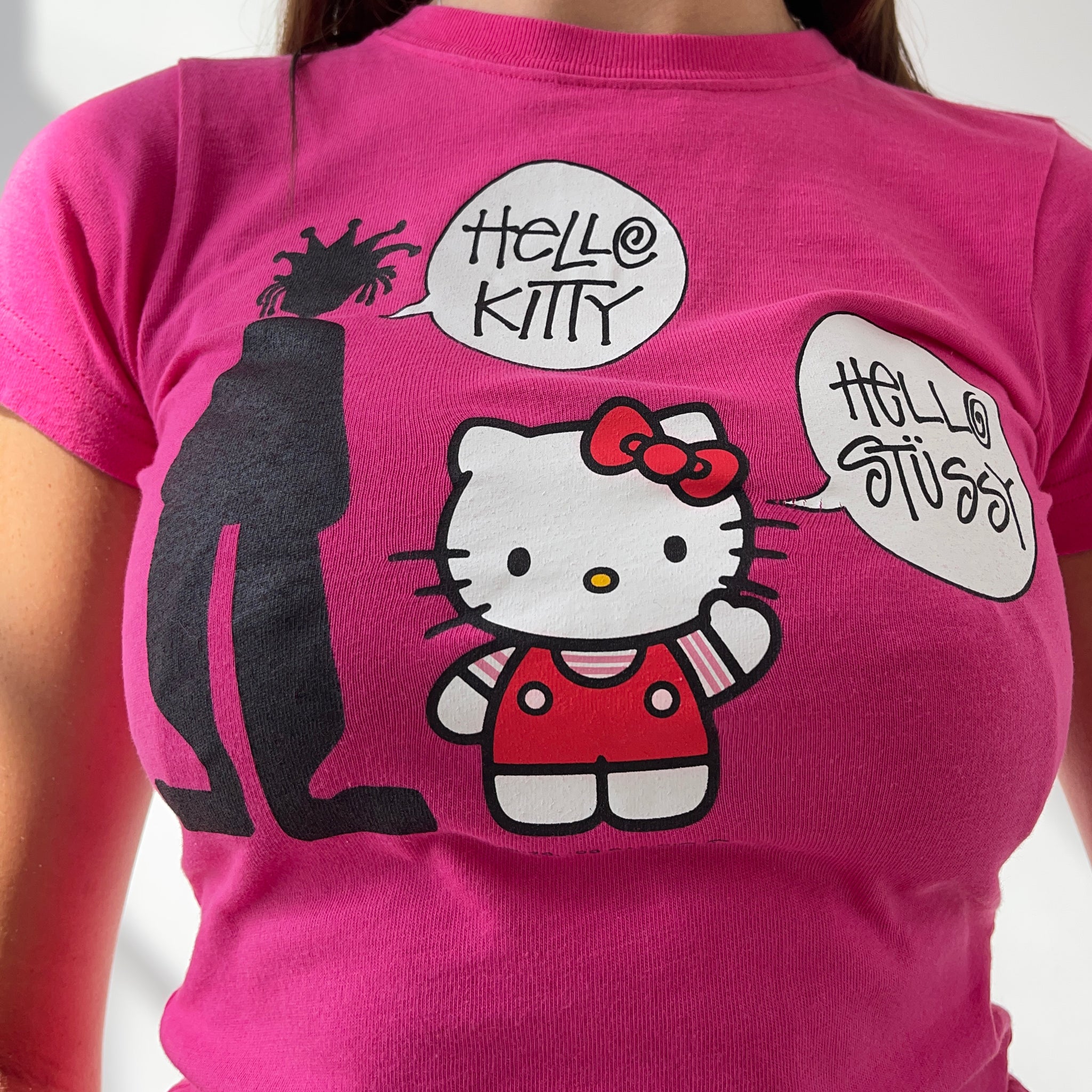 Stussy x Hello Kitty T-shirt (XS)