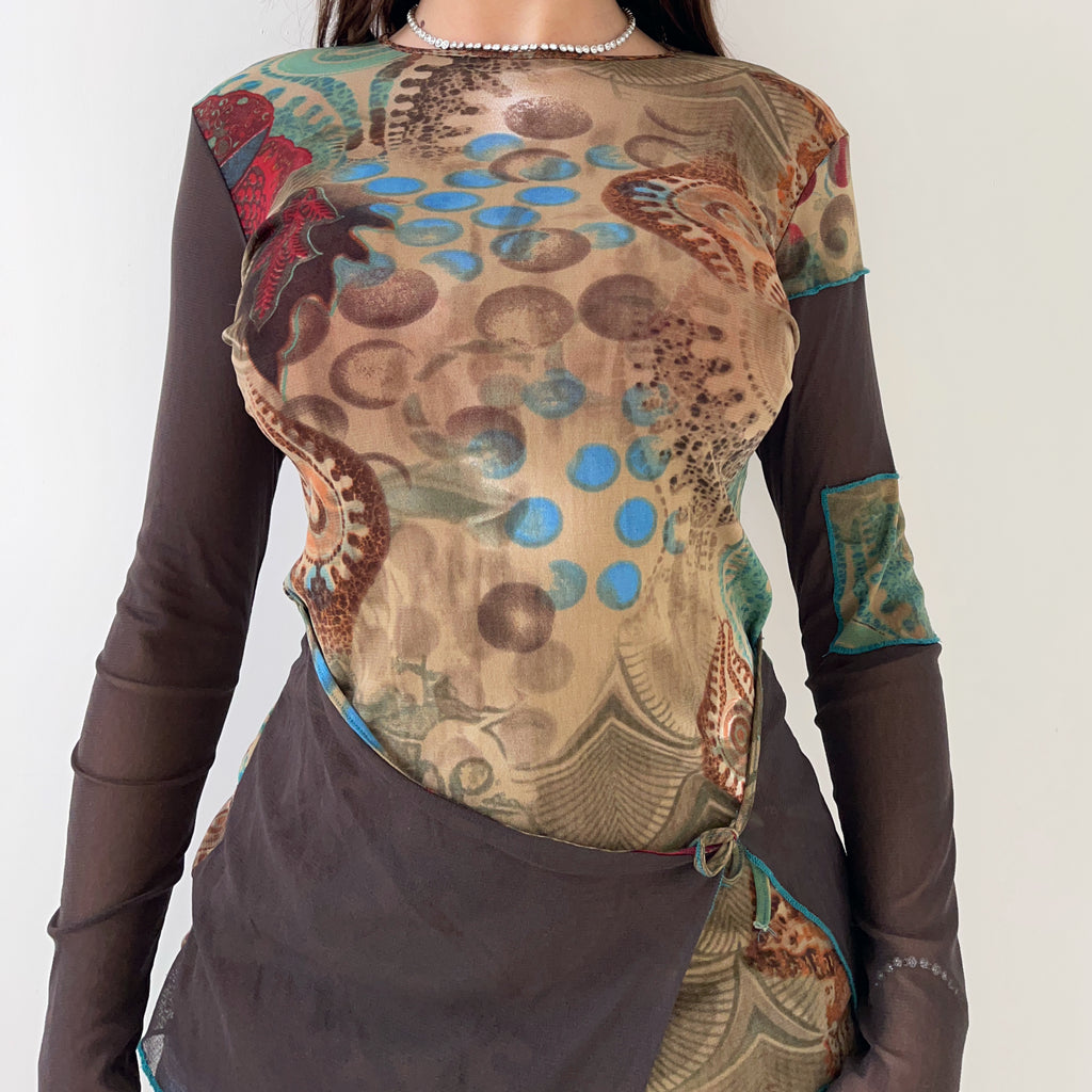 Y2K Mesh Top (M)