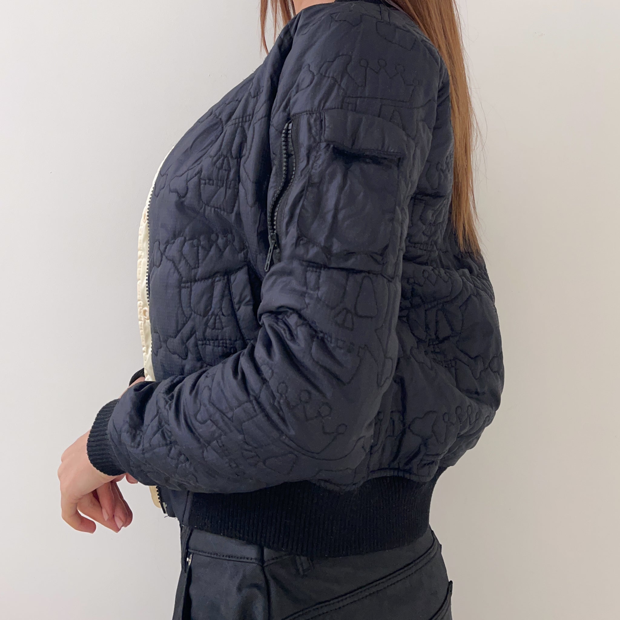 Stussy Reversible lightly padded jacket (S)