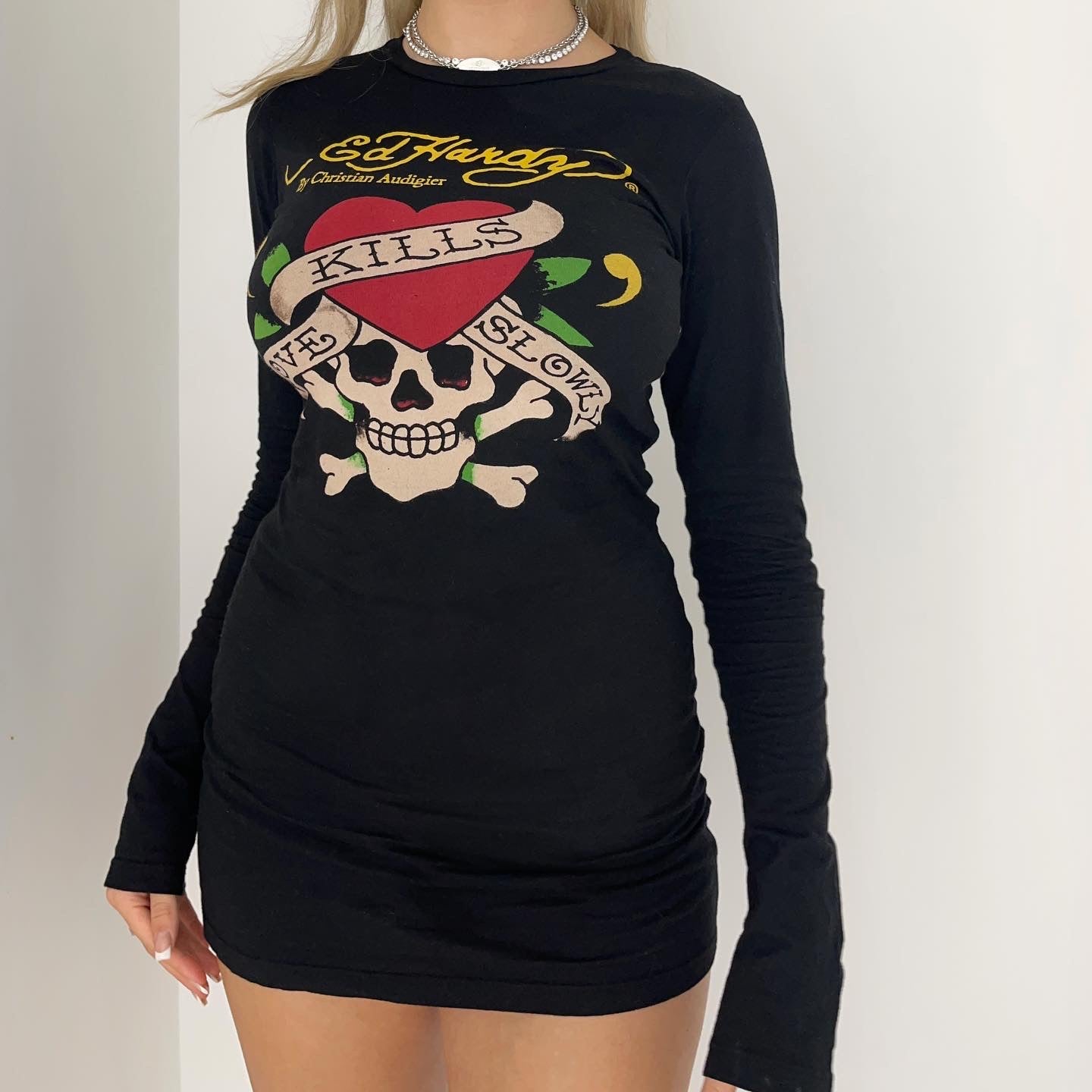 Ed Hardy Dress (L) – Shopfran